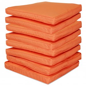 Dynklädsel till sittdynor | 8-pack | Orange Dynklädsel till sittdynor | 8-pack | Orange