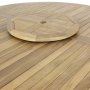 Runt utebord 150 cm | 6 stolar teak |Lyfco Ut