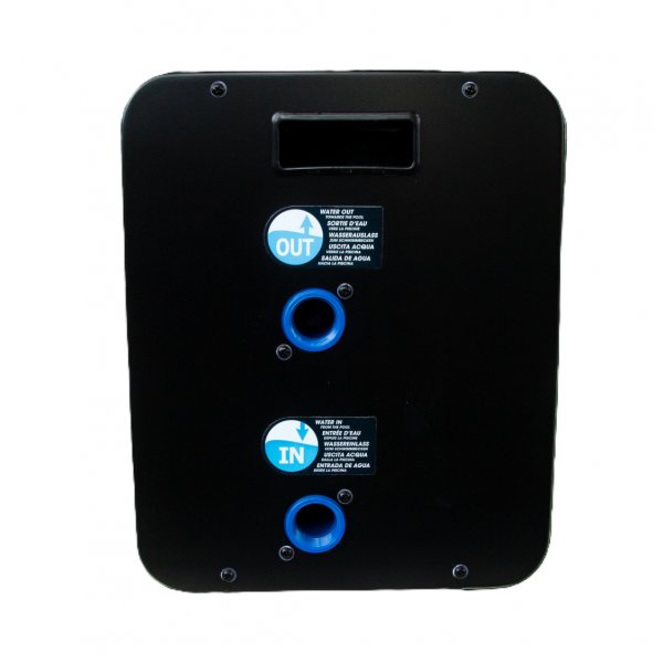 Poolvrmepump splash 3kw | svart