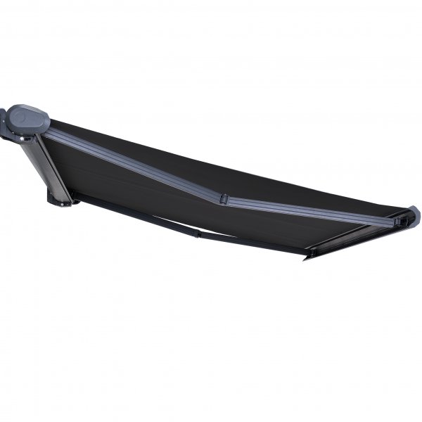 Terrassmarkis helkassett 4x3m | Motor & fjärrkontroll | Svart - FYNDVARA Terrassmarkis helkassett 4x3m | Motor & fjärrkontroll | Svart - FYNDVARA