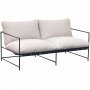 Loungesoffa i underh�llsfritt galvaniserat st�l | F�r�