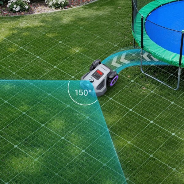 Robotgräsklippare utan begränsningskabel 500 m² | 360° LiDAR + HDR-kameror | ANTHBOT M5 Robotgräsklippare utan begränsningskabel 500 m² | 360° LiDAR + HDR-kameror | ANTHBOT M5