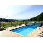 Pooltak 4x8m | Utan skenor | UV-skydd | Flexibel drr