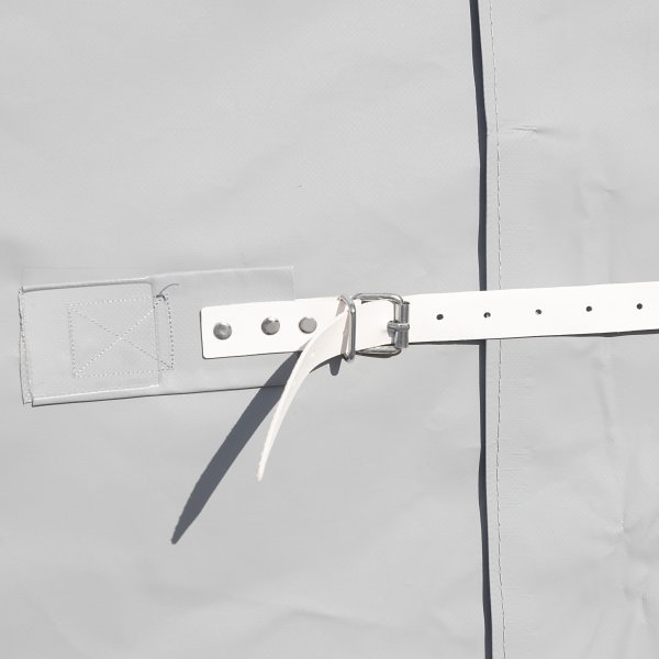 Lagert�lt 7x14m | 3,8m h�jd | 98m� 620g/m� | Med takpanel | PVC - Gr�