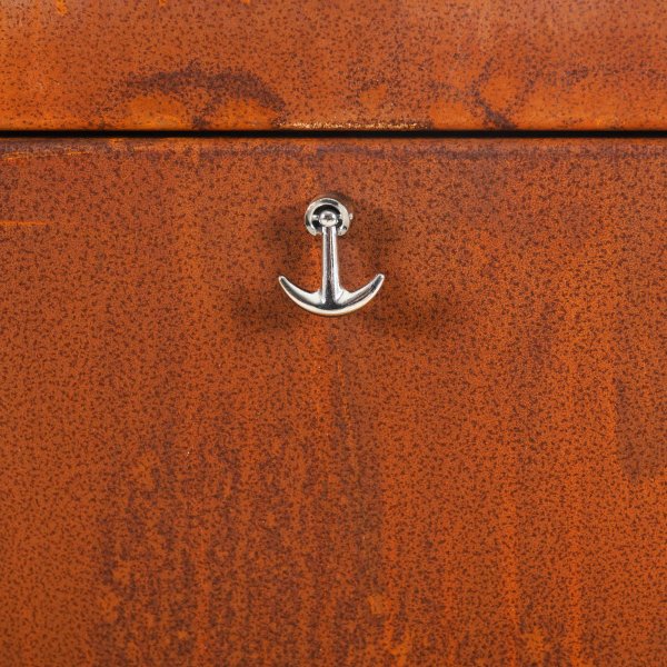 Gasoldriven eldstad i cortenstl | Fr utomhusmilj | Husum