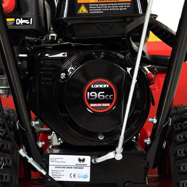 Sn�slunga 6,5HK | Loncinmotor | Metalcraft