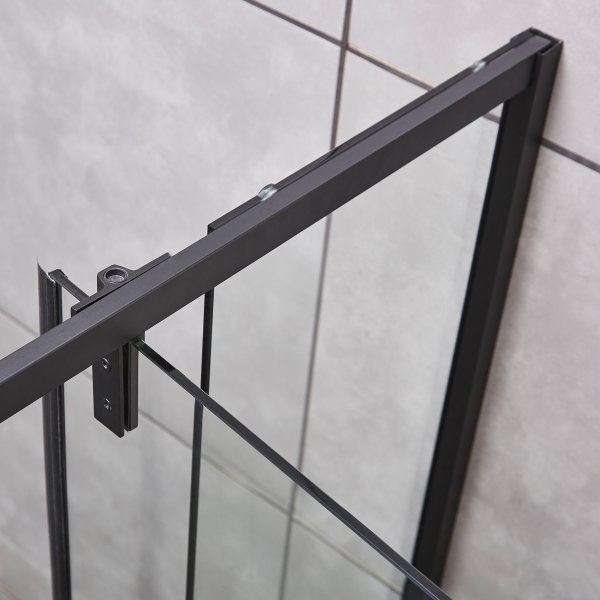 Stort duschhörn | 8mm säkerhetsglas | Industriell design Stort duschhörn | 8mm säkerhetsglas | Industriell design