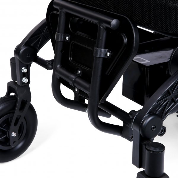 Hopf�llbar elrullstol med joystick | Litiumbatteri
