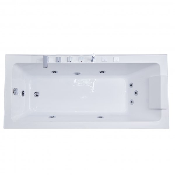 Massagebadkar 170x75cm | Stilren design | BK-002(1700) | Vit