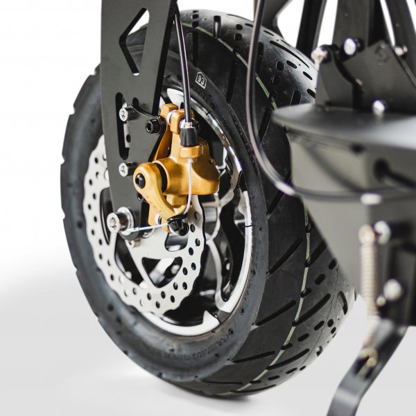 Elscooter 1600W Premium med sadel | Navmotor | 40 km/tim | Lyfco