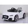 Elbil f�r Barn | Audi TT RS Roadster | 2.4G Fj�rrkontroll | Vit