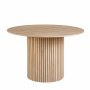 Runt matbord 120 cm i ek med plats f�r 4�5 personer | Ludvig