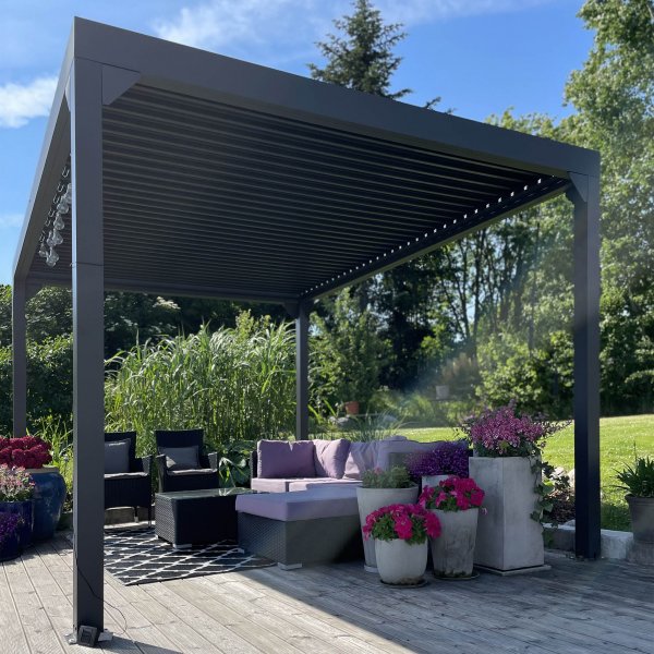 Pergola Premium | Öppningsbara lameller Pergola Premium | Öppningsbara lameller