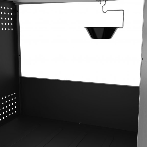 Rostfri gasolgrill med sidobrännare | Lock med glasfönster | Kansas Rostfri gasolgrill med sidobrännare | Lock med glasfönster | Kansas