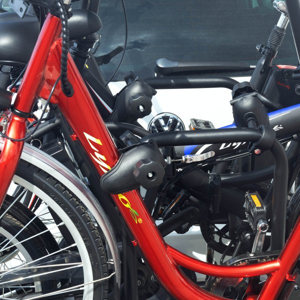 Cykelhållare bil med lyse | För 4 cyklar Cykelhållare bil med lyse | För 4 cyklar