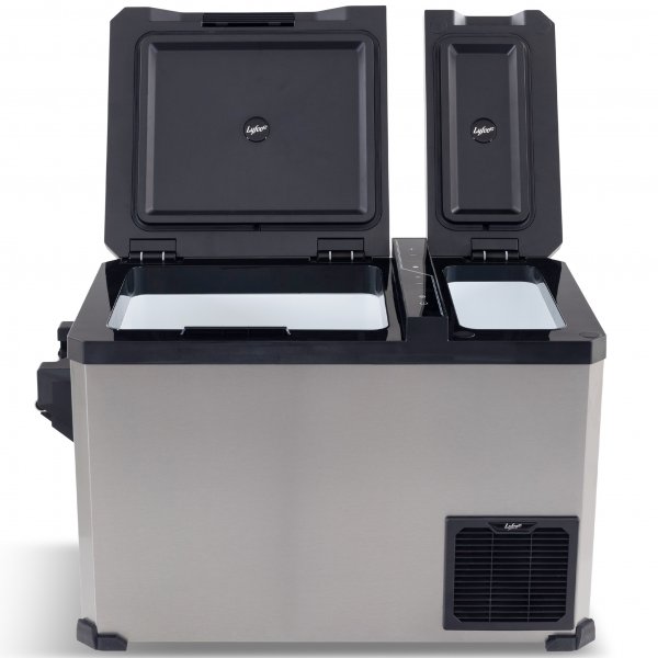 Portabel kylbox 43,5L | 2 st separata kylfack | Elektrisk kompressor Portabel kylbox 43,5L | 2 st separata kylfack | Elektrisk kompressor