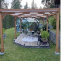 Kundbild Pergola tr� | 6x3 m | Furu: Gick bra att montera och uppfyllde...