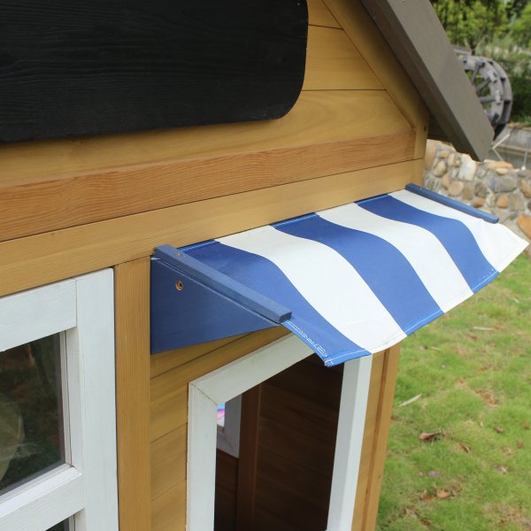 Lekstuga i trä 1,5m² med kök/café | Komplett byggsats Lekstuga i trä 1,5m² med kök/café | Komplett byggsats