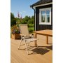 Reglerbar positionsstol i beige textilene med trlook | Svea