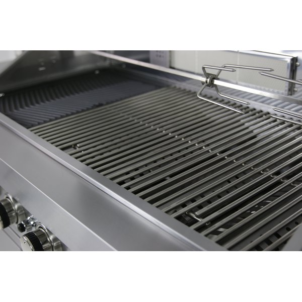 Stor rostfri gasolgrill/utekk med varmluftsfunktion | New Orleans