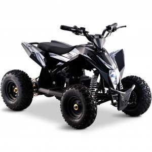 Premium El-ATV f�r barn | Litiumbatteri | 1300W | Svart