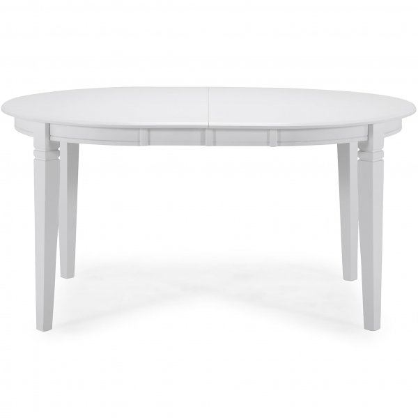 Frlngningsbart matbord 150cm | Vit