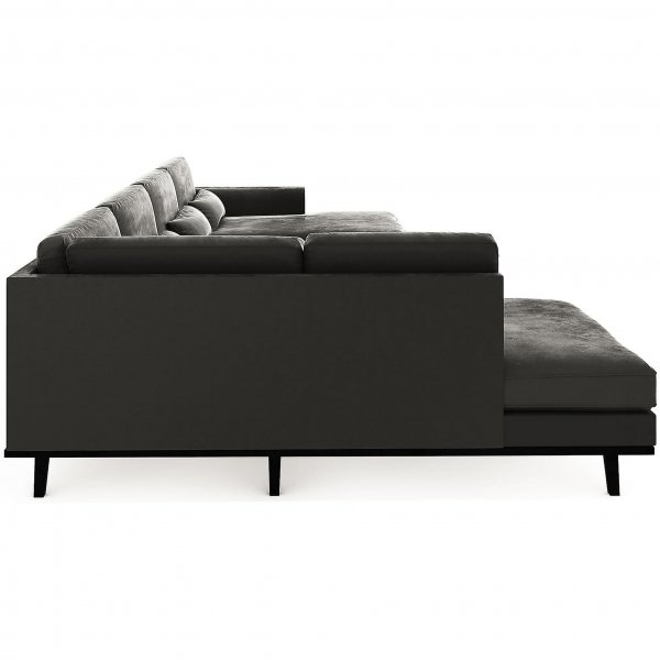 U-soffa i sammet | Copenhagen | Gr�