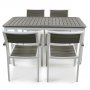 Underhllsfria utembler 150cm | 4 stolar | Lyfco Orust