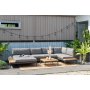 Lifestyle Garden Topaz loungegrupp med dagbdd - Gr/teak