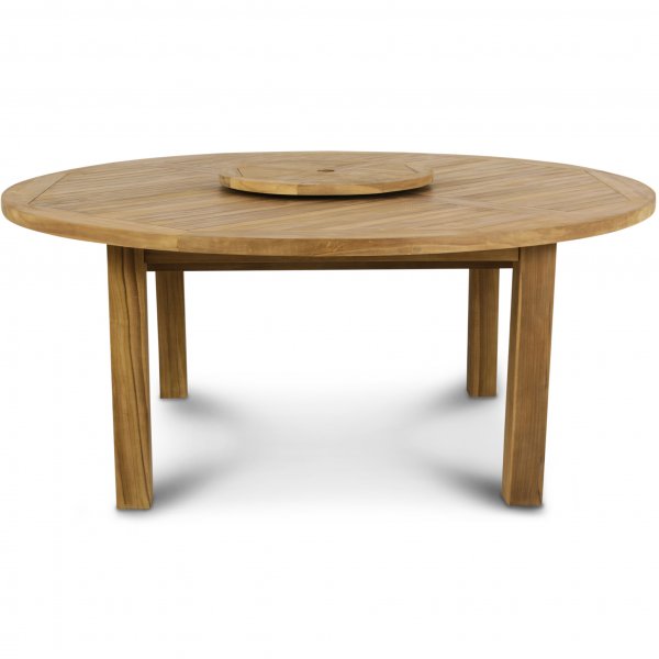 Runt utebord 180 cm | 8 stolar teak |�Lyfco Ut�
