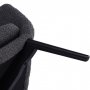 Elegant textilf�t�lj med h�g rygg | Boucl� Gr� | Kim
