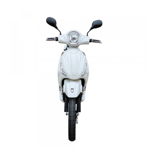 Elmoped 500W | 48V 20Ah batteri | Upp till 45 km rckvidd | Moped klass 2 | Tyst & kompakt fr stadskrning