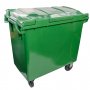 Soptunna/Sopk�rl 660 liter med lock