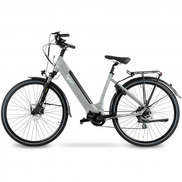 Elcykel Dam 28\\\" | 250W mittmotor | 8 vxlar | Lyfco Elise