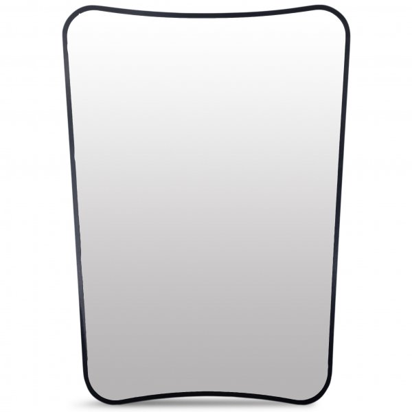 Spegel med rundade former - TIFFANY BLACK