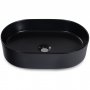 Ovalt handfat 50x34cm | Fristende | Mattsvart design