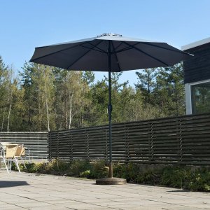 Parasoll 3m - Inklusive parasollfot