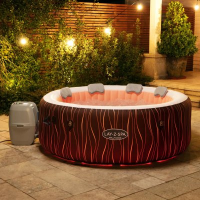 Lay-Z Spa Hollywood Airjet | Bestway uppblåsbart spabad 4-6 personer