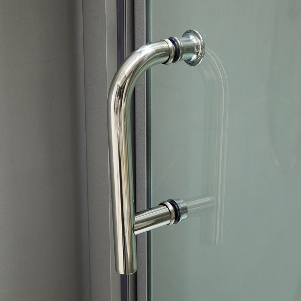 Duschkabin med akrylkar och takdusch Duschkabin med akrylkar och takdusch