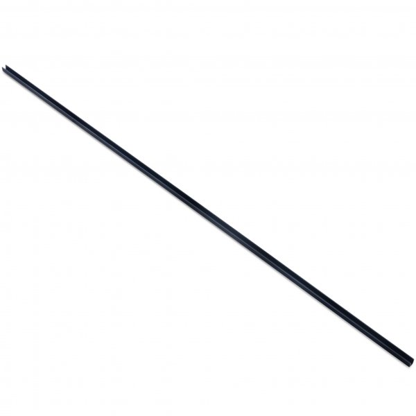 Mittstolpe till glasrcke | Svart