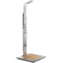 Utedusch med massage | Rostfritt stl