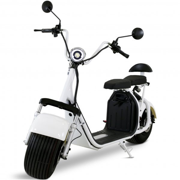 Fatscooter 2000W - LG litiumbatteri - Vit