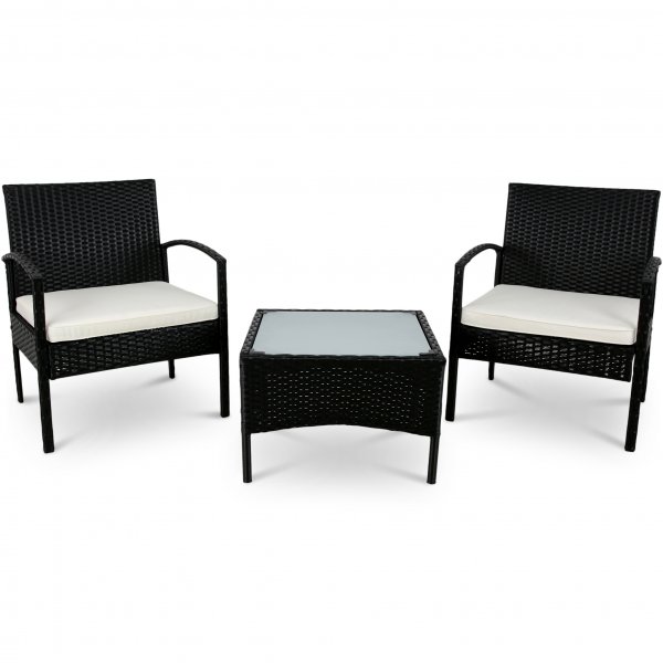 Utemöbler för balkong | Bord och 2 stolar | Konstrotting Utemöbler för balkong | Bord och 2 stolar | Konstrotting