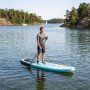 Uppbl�sbar SUP 320 cm | Uppbl�sbar Paddle Board | Stabil & H�llbar | Bl�/Svart
