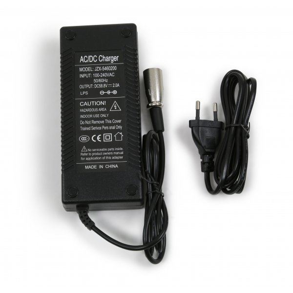 Batteriladdare till 1300W-1600W scooter 48V
