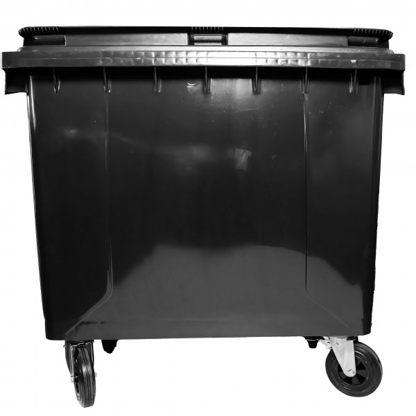 Soptunna/Sopk�rl 660 liter med lock