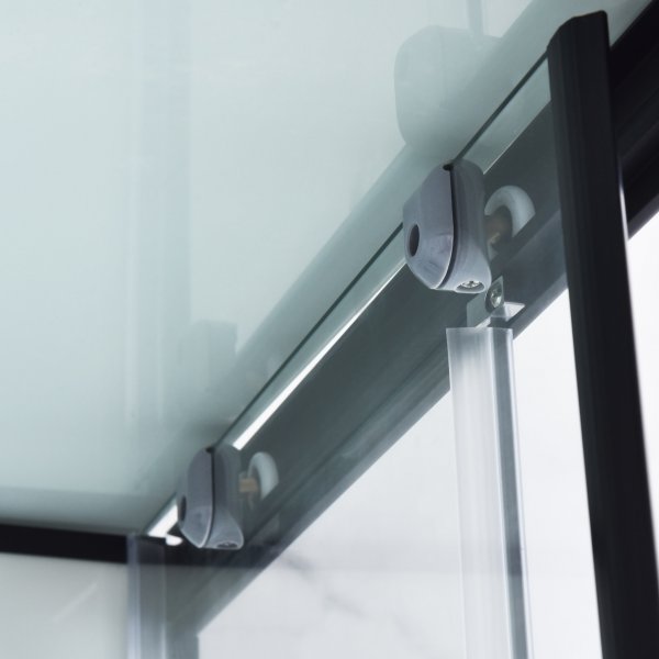 Modern duschkabin med flera strållägen | Svart Modern duschkabin med flera strållägen | Svart