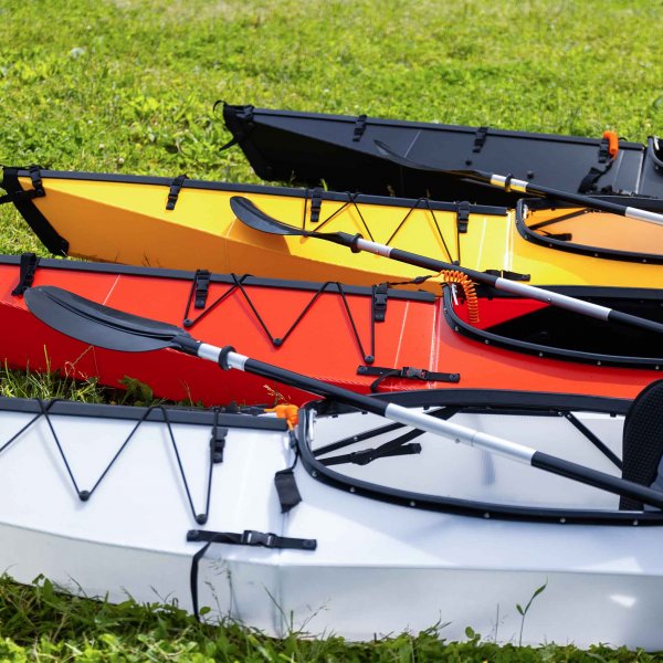 Hopfllbar kajak | Vit