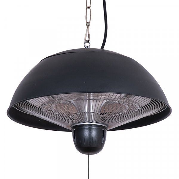 Hngande terrassvrmare | 1500W | Svart