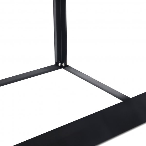 Minivxthus fr balkong | 4mm skerhetsglas | Svart